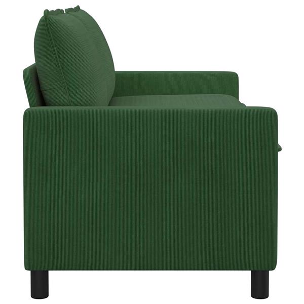 Grote foto vidaxl bank jungle groen 156 x 81 x 87 5 cm stof huis en inrichting bankstellen