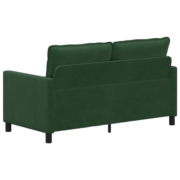 Grote foto vidaxl bank jungle groen 156 x 81 x 87 5 cm stof huis en inrichting bankstellen