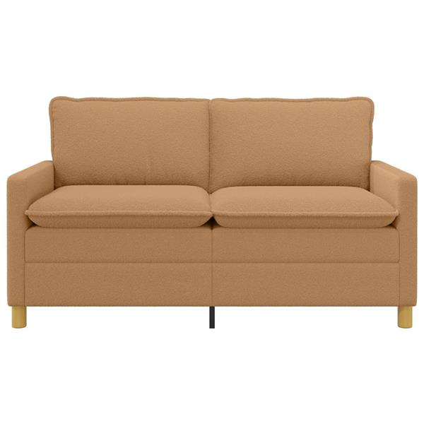 Grote foto vidaxl bank beige 156 x 81 x 87 5 cm stof huis en inrichting bankstellen