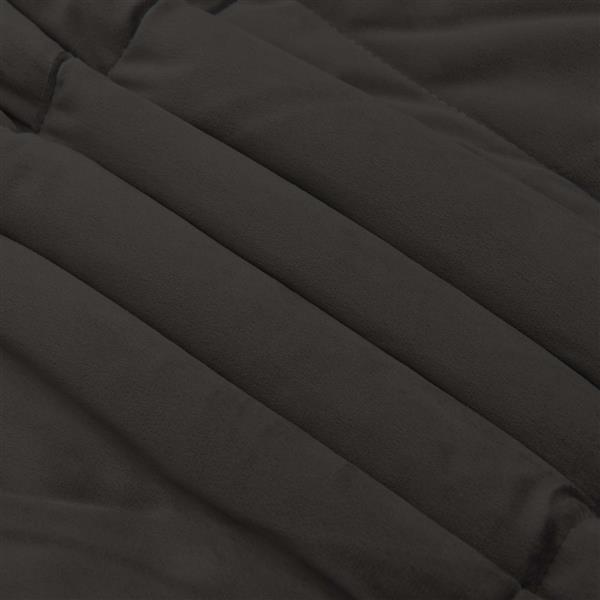 Grote foto vidaxl zomer dekbed gekwilt antraciet 155 x 220 cm microfiber huis en inrichting bedden