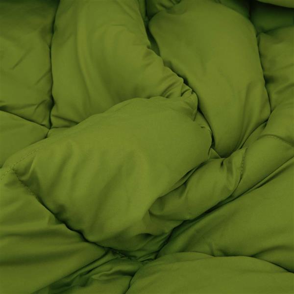 Grote foto vidaxl zomerdekbed groen en antraciet 220 x 155 cm microfiber huis en inrichting bedden
