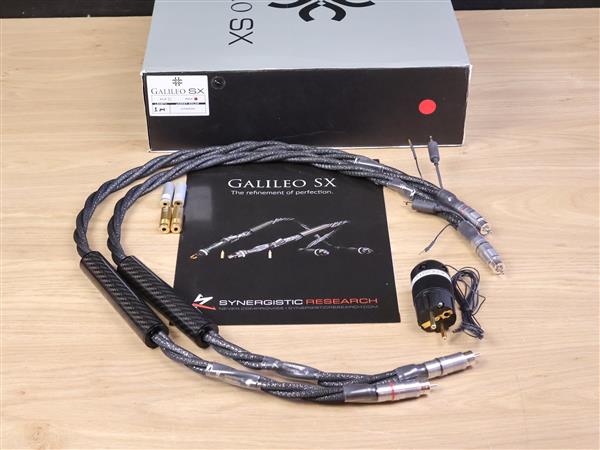 Grote foto synergistic research galileo sx high end audio interconnects rca 1 0 metre audio tv en foto onderdelen en accessoires