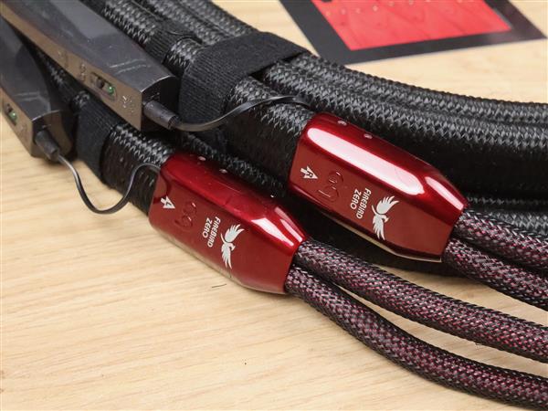 Grote foto audioquest firebird zero high end audio speaker cables 3 0 metre audio tv en foto onderdelen en accessoires