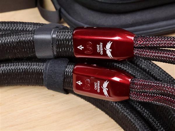 Grote foto audioquest firebird zero high end audio speaker cables 3 0 metre audio tv en foto onderdelen en accessoires