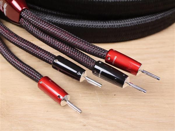 Grote foto audioquest firebird zero high end audio speaker cables 3 0 metre audio tv en foto onderdelen en accessoires