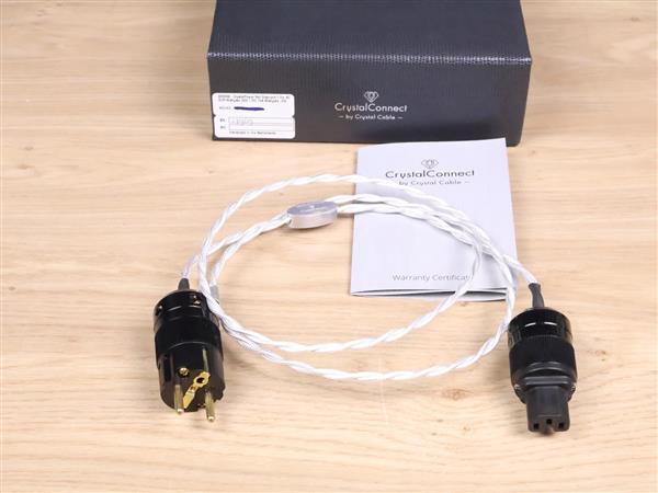 Grote foto crystal cable reference diamond high end audio power cable 1 5 metre audio tv en foto onderdelen en accessoires