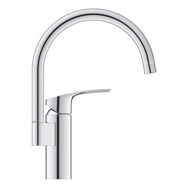 Grote foto grohe eurosmart keukenmengkraan chroom doe het zelf en verbouw sanitair