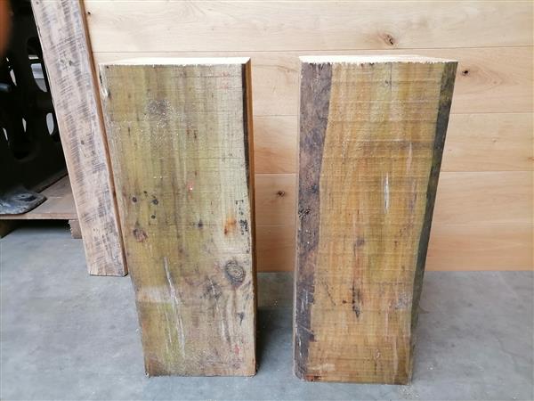 Grote foto 03. 30x30cm 80cm hoog radiata pine doe het zelf en verbouw hout en planken