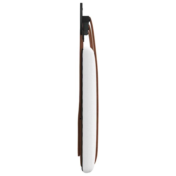 Grote foto vidaxl hangend hoofdeinde wandgemonteerd wit 190 x 55 x 5 cm antiek pu antiek en kunst stoelen en banken