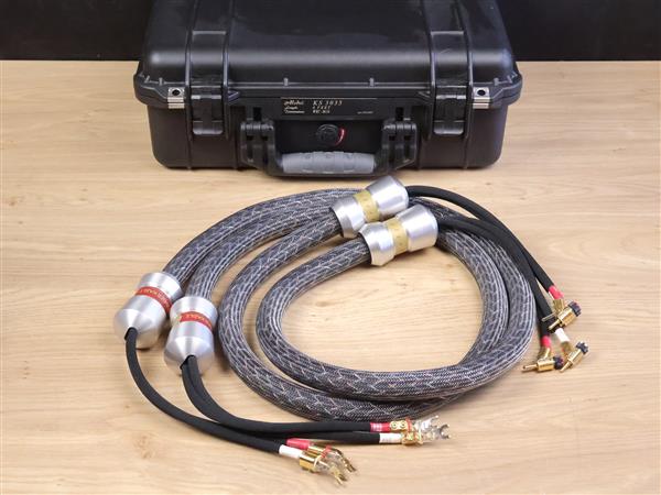 Grote foto kimber kable select ks 3035 high end audio speaker cables 1 9 metre audio tv en foto onderdelen en accessoires