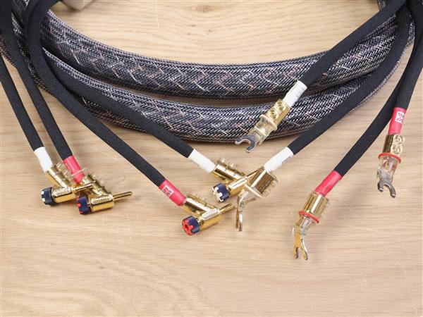 Grote foto kimber kable select ks 3035 high end audio speaker cables 1 9 metre audio tv en foto onderdelen en accessoires