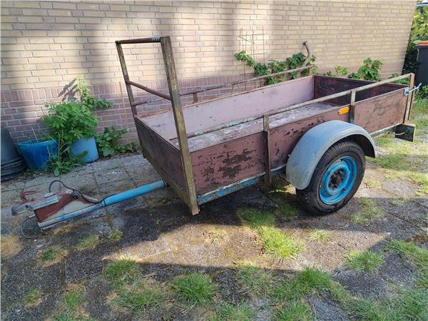 Grote foto aanhangwagen auto diversen aanhangers
