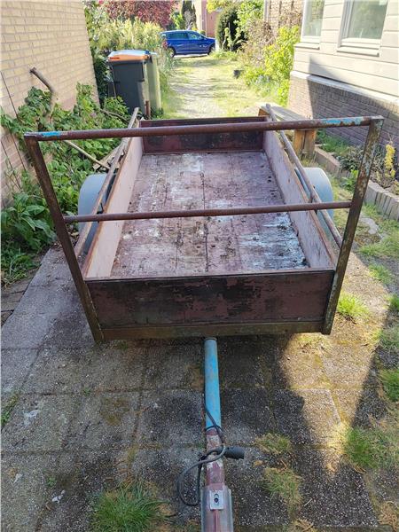 Grote foto aanhangwagen auto diversen aanhangers