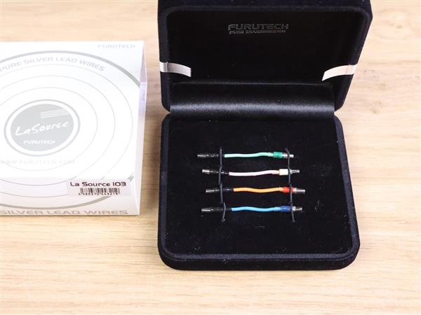 Grote foto furutech la source 103 audio phono head shell leads set of four audio tv en foto algemeen