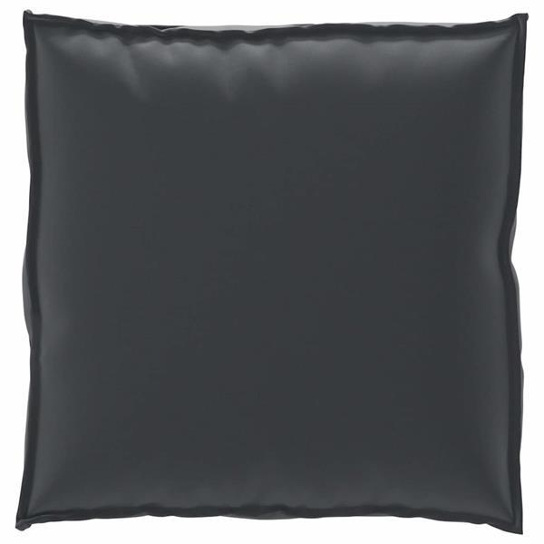 Grote foto vidaxl kussen zwart 70 x 70 x 12 cm oxford stof huis en inrichting woningdecoratie