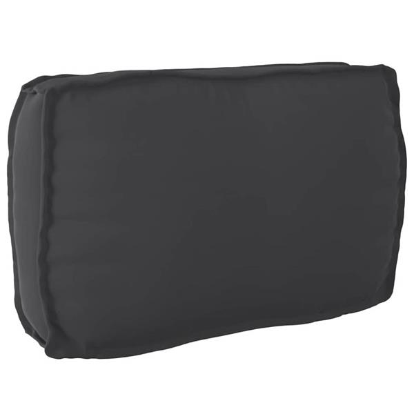 Grote foto vidaxl kussen zwart 70 x 40 x 12 cm oxford stof huis en inrichting woningdecoratie