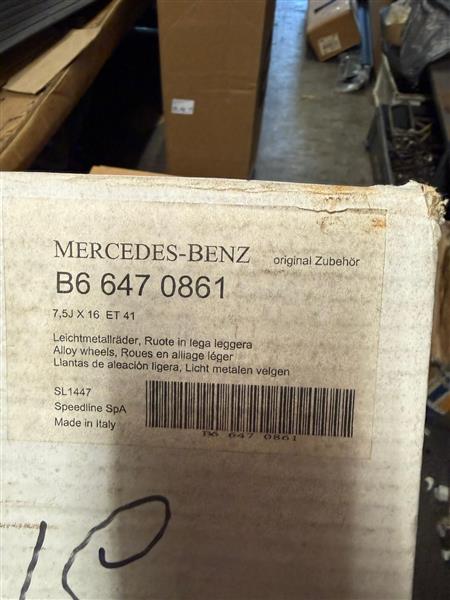 Grote foto mercedes benz mekab velg 16 inch b6 647 0861 auto onderdelen overige auto onderdelen