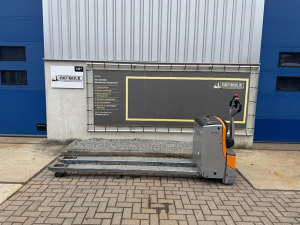 Grote foto vs 22873 elektrische palletwagen still lange lepels 2400mm doe het zelf en verbouw hefwerktuigen