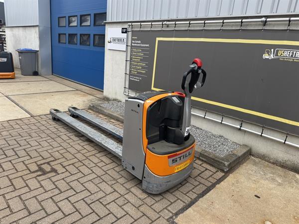 Grote foto vs 22873 elektrische palletwagen still lange lepels 2400mm doe het zelf en verbouw hefwerktuigen