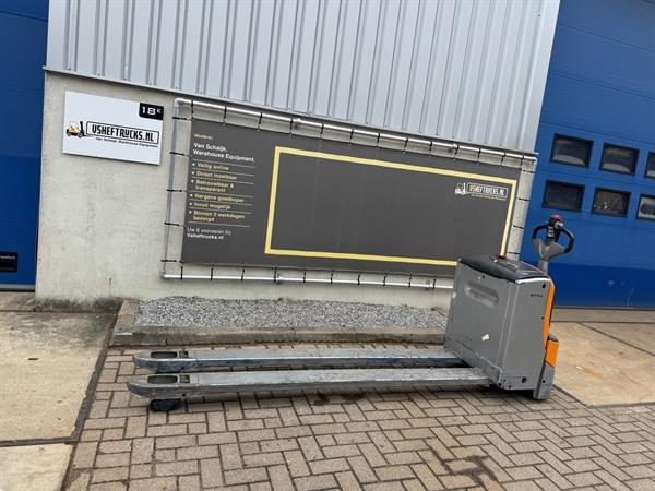 Grote foto vs 22873 elektrische palletwagen still lange lepels 2400mm doe het zelf en verbouw hefwerktuigen
