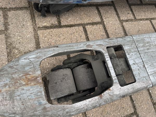 Grote foto vs 22873 elektrische palletwagen still lange lepels 2400mm doe het zelf en verbouw hefwerktuigen
