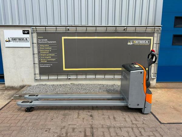 Grote foto vs 22874 elektrische palletwagen still lepels 2400mm doe het zelf en verbouw hefwerktuigen