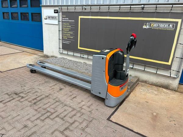 Grote foto vs 22874 elektrische palletwagen still lepels 2400mm doe het zelf en verbouw hefwerktuigen