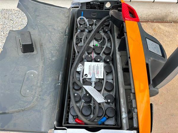 Grote foto vs 22874 elektrische palletwagen still lepels 2400mm doe het zelf en verbouw hefwerktuigen