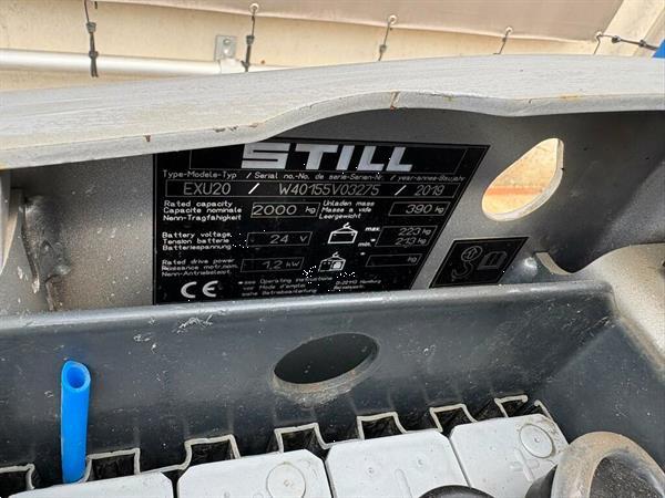 Grote foto vs 22874 elektrische palletwagen still lepels 2400mm doe het zelf en verbouw hefwerktuigen