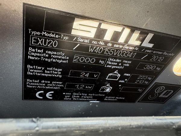Grote foto vs 22875 elektrische palletwagen still lepels 2400mm doe het zelf en verbouw hefwerktuigen