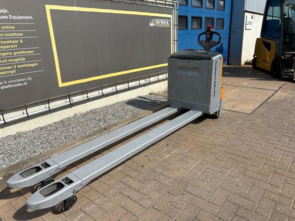 Grote foto vs 22875 elektrische palletwagen still lepels 2400mm doe het zelf en verbouw hefwerktuigen