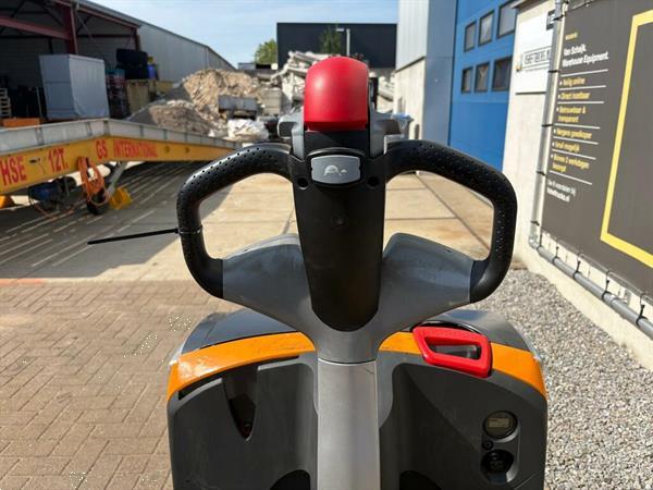 Grote foto vs 22875 elektrische palletwagen still lepels 2400mm doe het zelf en verbouw hefwerktuigen