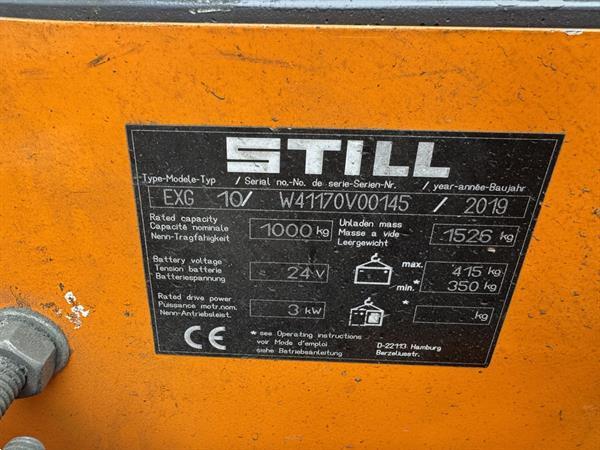 Grote foto vs 22876 elektrische meeloop stapelaar still exg10 doe het zelf en verbouw hefwerktuigen