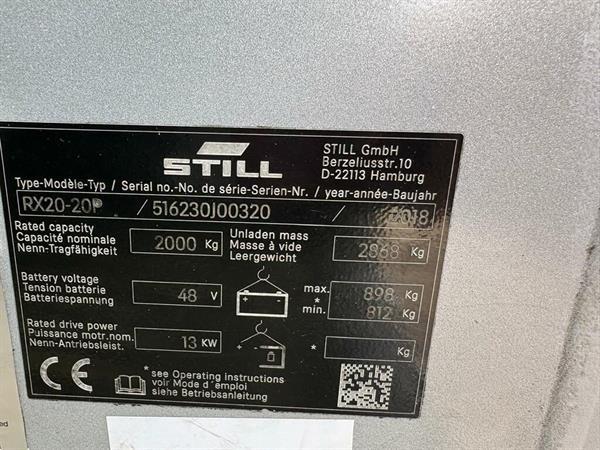 Grote foto vs 22877 elektrische heftruck still rx20 20p agrarisch heftrucks