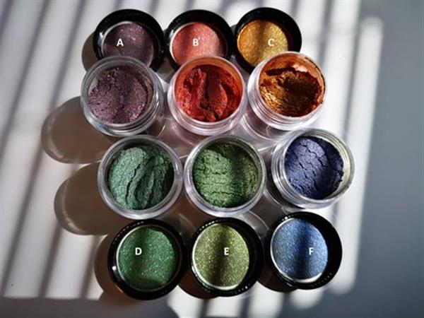 Grote foto pigment kameleon chameleon micapoeder kleurstof voor epoxy en nagels e olive 5 gram verzamelen overige verzamelingen