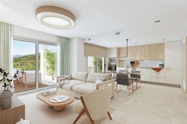 Grote foto uw nieuwe penthouse aan zee in mijas costa met huizen en kamers nieuw europa