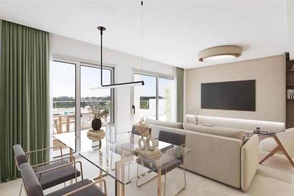 Grote foto uw nieuwe penthouse aan zee in mijas costa met huizen en kamers nieuw europa