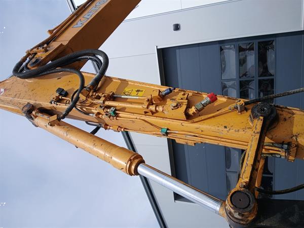 Grote foto kato midi kraan 8.5 ton met kantelstuk op de bak doe het zelf en verbouw kranen en graafmachines