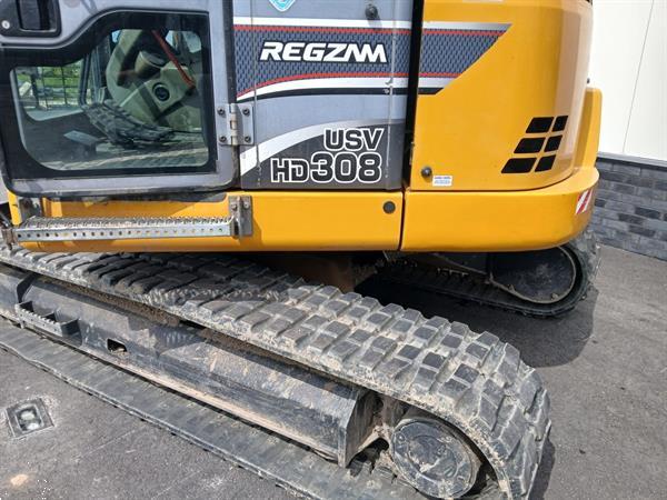 Grote foto kato midi kraan 8.5 ton met kantelstuk op de bak doe het zelf en verbouw kranen en graafmachines