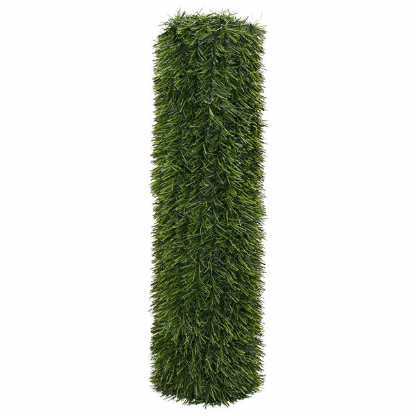 Grote foto vidaxl kunstmatige omheining lichtgroen 1 x 4 m pvc en staal tuin en terras sierplanten