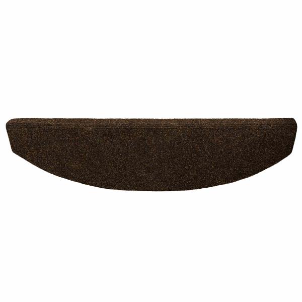 Grote foto vidaxl zelfklevende trapmatten 15 pcs bruin 80 x 24 5 x 3 5 cm huis en inrichting overige huis en inrichting