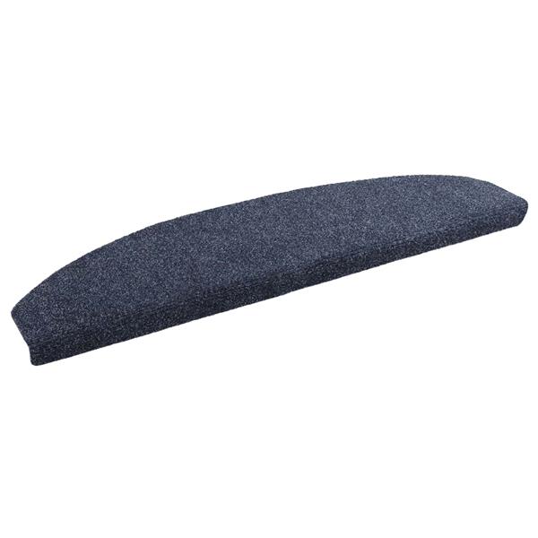 Grote foto vidaxl zelfklevende trapmatten 15 pcs blauw 80 x 24 5 x 3 5 cm huis en inrichting overige huis en inrichting