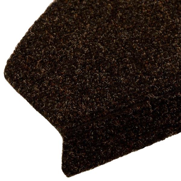 Grote foto vidaxl zelfklevende trapmatten 15 pcs bruin 80 x 24 5 x 3 5 cm huis en inrichting overige huis en inrichting