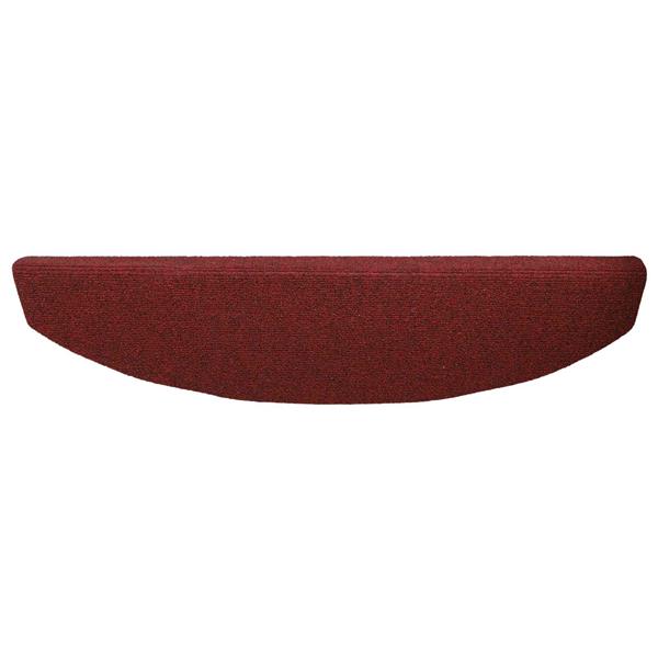 Grote foto vidaxl zelfklevende trapmatten 15 pcs bordeaux rood 80 x 24 5 x 3 5 cm huis en inrichting overige huis en inrichting