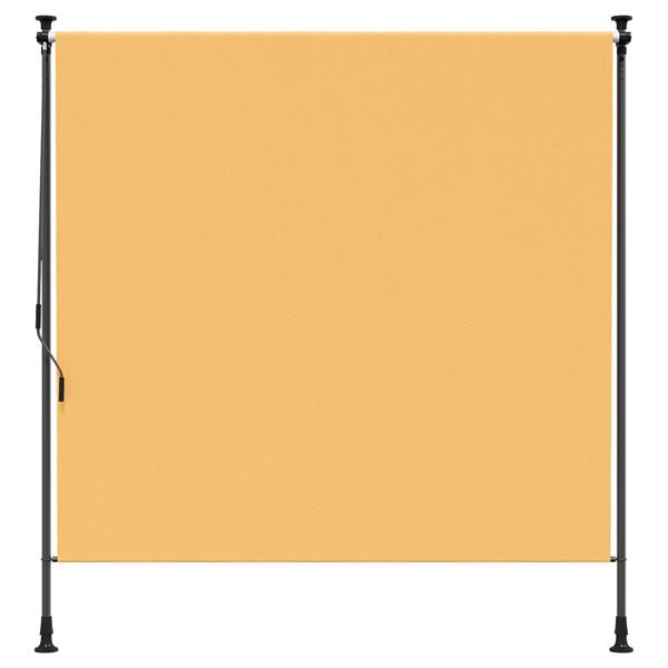 Grote foto vidaxl buiten rolgordijn zand 100 x 270 cm tuin en terras overige tuin en terras