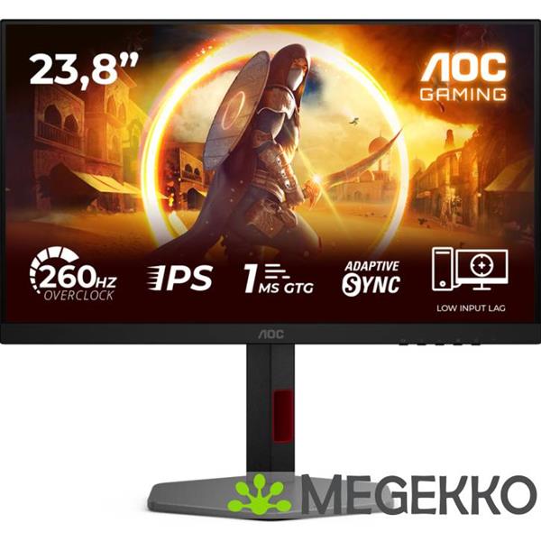 Grote foto aoc g4 24g4zr 23.8 full hd 260hz ips monitor computers en software overige computers en software