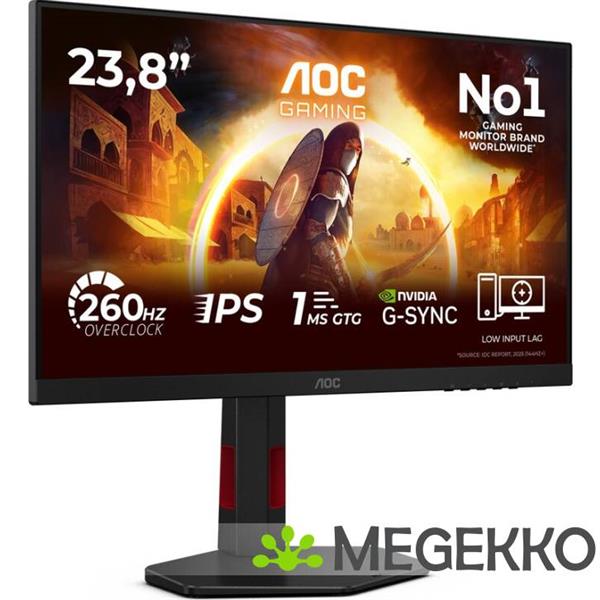 Grote foto aoc g4 24g4zr 23.8 full hd 260hz ips monitor computers en software overige computers en software