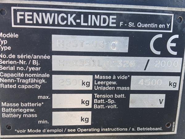 Grote foto linde h25t 4 functies agrarisch heftrucks