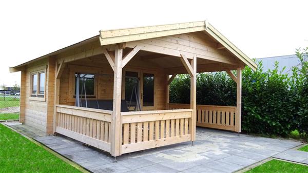 Grote foto nieuw luxe blokhut 50mm 4x3 3 tuin en terras tuinhuisjes en blokhutten