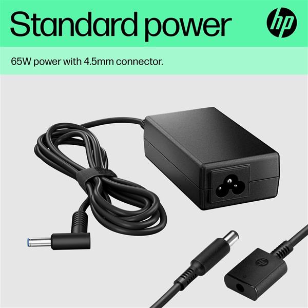 Grote foto hp 65w adapter 4.5mm centerpin h6y89aa abb nieuw computers en software overige